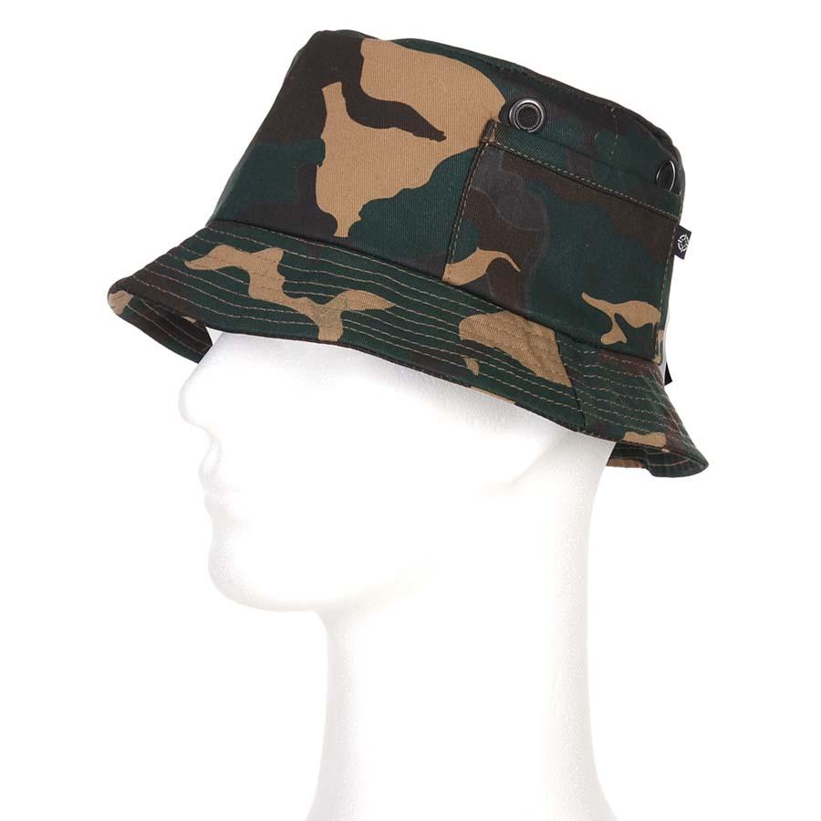 VissersHoedje Camouflage US Woodland-1329-a